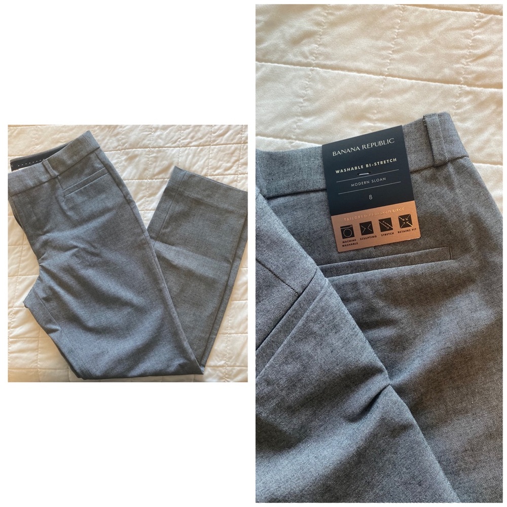 Banana Republic Sloan Pants Size 8 NWT